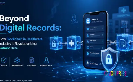 Beyond Digital Records: How Blockchain in Healthcare Industry Is Revolutionizing Patient Data