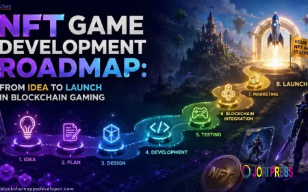 NFT Game Development Roadmap: From Idea to Launch in Blockchain Gaming