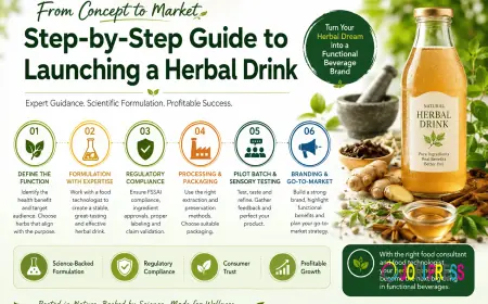 How to Successfully Launch a Herbal Drink: A Food Consultant’s Guide