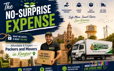 The No-Surprise Expense: Affordable & Expert Packers and Movers in Kanpur
