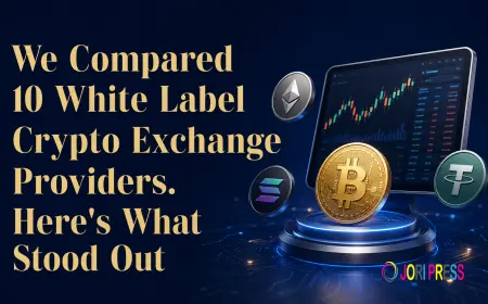 We Compared 10 White Label Crypto Exchange Providers. Here's What Stood Out
