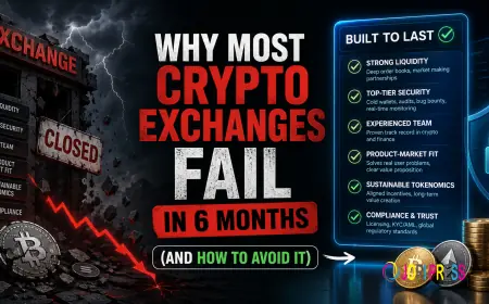Why most crypto exchanges fail in 6 months (and how to avoid it)