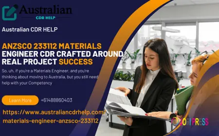 ANZSCO 233112 Materials Engineer CDR Crafted Around Real Project Success