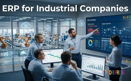 ERP for Industrial Companies: A Complete Framework for Smart Industrial Growth