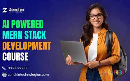 Zenshin Technologies Highlights the Essential Skills Needed to Become a Successful Professional MERN Stack Developer