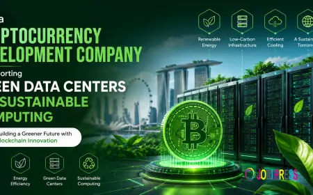 How a Cryptocurrency Development Company Is Supporting Green Data Centers and Sustainable Computing in Singapore