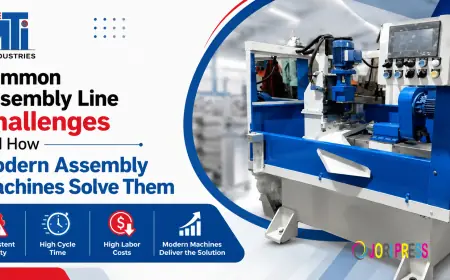 Common Assembly Line Challenges and How Modern Assembly Machines Solve Them