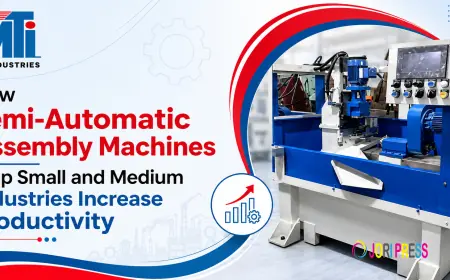 How Semi-Automatic Assembly Machines Help Small and Medium Industries Increase Productivity