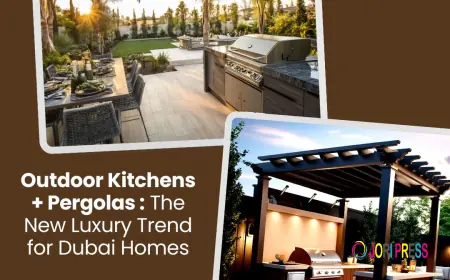 Outdoor Kitchens + Pergolas: The New Luxury Trend for Dubai Homes