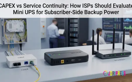 Why Fiber Internet Equipment Needs Dedicated Backup Power