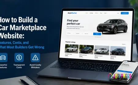 How to Build a Car Marketplace Website: Features, Costs, and What Most Builders Get Wrong