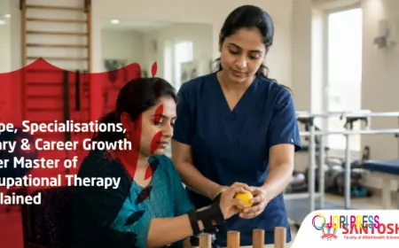 Scope, Specialisations, Salary and Career Growth After Master of Occupational Therapy Explained