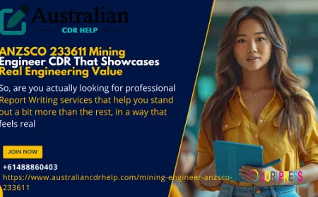 ANZSCO 233611 Mining Engineer CDR That Showcases Real Engineering Value