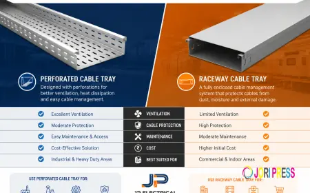 Perforated Cable Tray vs Raceway Cable Tray: Choosing the Right Cable Management Solution