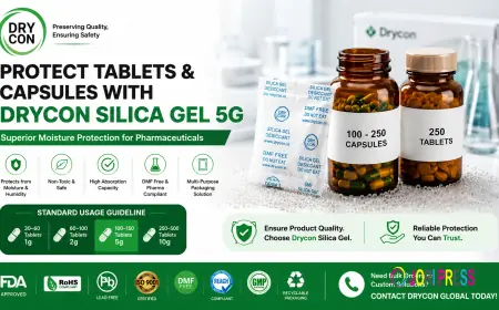 Top 10 Reasons Tablet and Capsule Manufacturers Need Silica Gel Pouches in Their Packaging