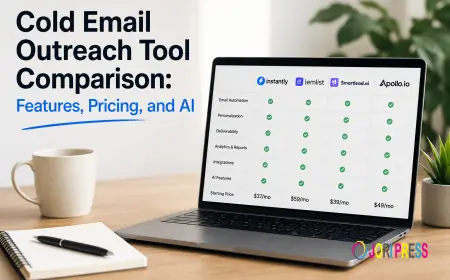 Cold Email Outreach Tool Comparison: Features, Pricing, and AI