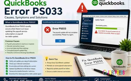 QuickBooks Error PS033 Troubleshooting and Repair Guide