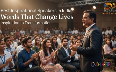 Best Inspirational Speakers in India: How Words Shape Mindset and Transform Lives