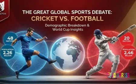 Population vs. Nations: The Great Cricket and Football Debate
