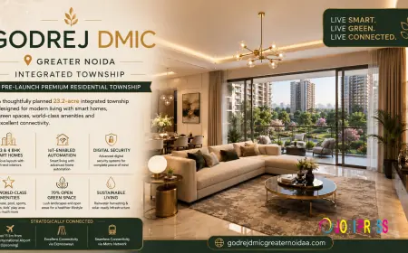 Exploring Apartment Configurations and Smart Living Features at Godrej DMIC Greater Noida
