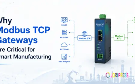 Why Modbus TCP Gateways Are Critical for Smart Manufacturing