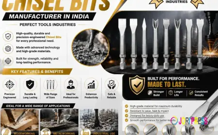 Chisel Bits Manufacturer in India – Premium Quality Chisel Bits by Perfect Tools Industries