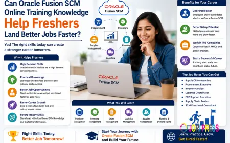 Can Oracle Fusion SCM Online Training Knowledge Help Freshers Land Better Jobs Faster?
