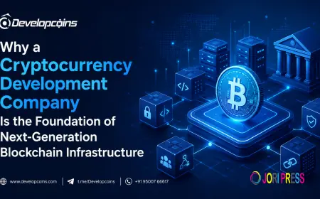 Why a Cryptocurrency Development Company Is the Foundation of Next-Generation Blockchain Infrastructure