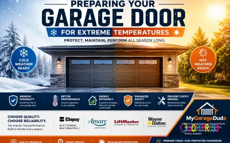 Preparing Your Garage Door for Extreme Temperatures