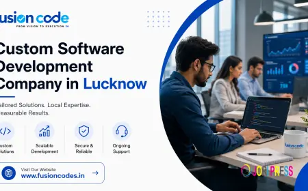 Custom Software Development Company in Lucknow: A Complete Guide for Businesses Looking to Build Better Software