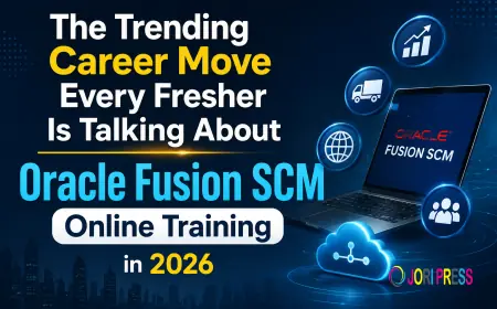 The Trending Career Move Every Fresher Is Talking About Oracle Fusion SCM Online Training in 2026