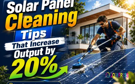 Solar Panel Cleaning Tips That Increase Output by 20%