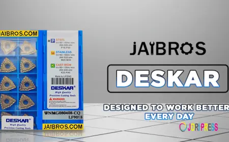 Deskar Inserts for Efficient Metal Removal Operations