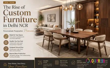 Why More Delhi NCR Homeowners Are Choosing Custom Furniture in 2026