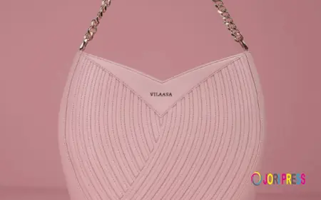 Tulip Pink Leather Shoulder Handbag for Women – A Stylish Choice for Everyday Use