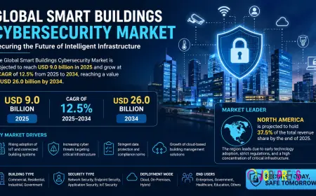 Smart Buildings Cybersecurity Market Size : Industry Analysis, Growth Trends, and Forecast to 2034