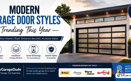 Modern Garage Door Styles Trending This Year