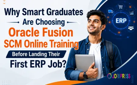 Why Smart Graduates Are Choosing Oracle Fusion SCM Online Training Before Landing Their First ERP Job?