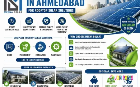 Best Solar Company in Ahmedabad for Reliable Rooftop Solar Solutions