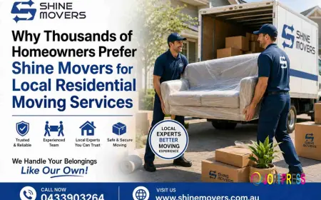 Why Thousands of Homeowners Prefer Shine Movers for Local Residential Moving Services