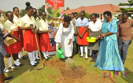 Minister Nabakooba guides Mityana school girls on how to realize their future
