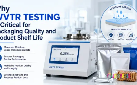 Why WVTR Testing Is Critical for Packaging Quality and Product Shelf Life