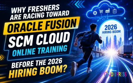 Why Freshers Are Racing Toward Oracle Fusion SCM Cloud Online Training Before the 2026 Hiring Boom?