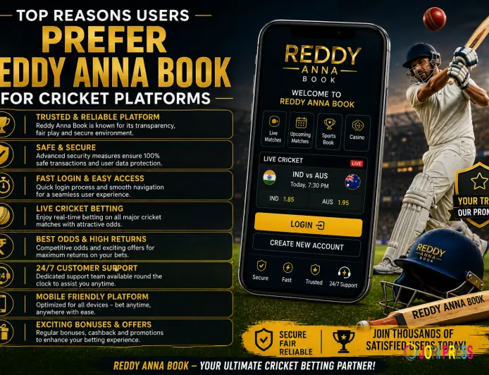 Top Reasons Users Prefer Reddy Anna Book for Cricket Platforms