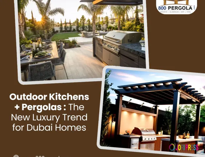 Outdoor Kitchens + Pergolas: The New Luxury Trend for Dubai Homes