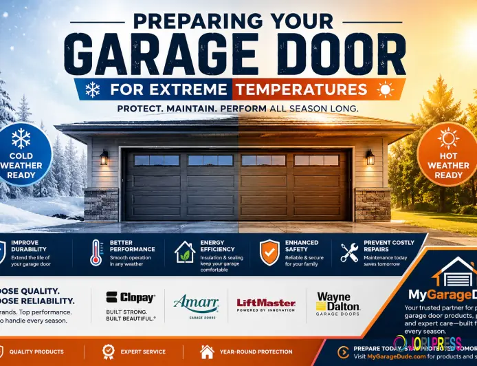 Preparing Your Garage Door for Extreme Temperatures
