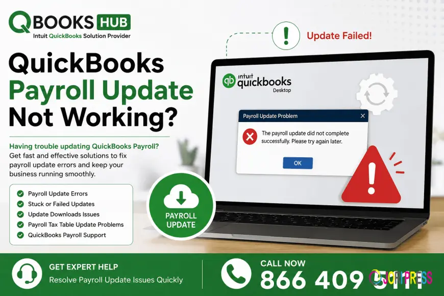 QuickBooks Payroll Update Not Working: Learn the Causes and Fix It - JoriPress