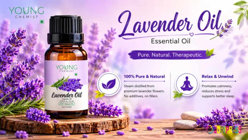 Lavender Essential Oil: Natures Secret for Relaxation, Hair Care And Glowing Skin