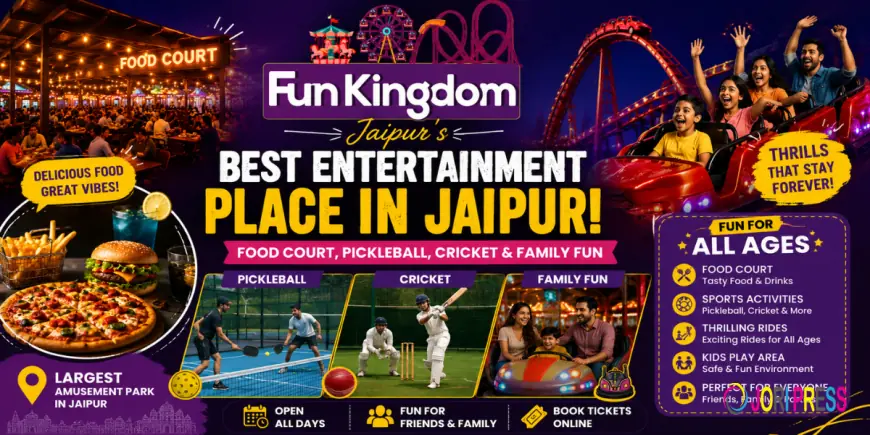 Best Entertainment Place in Jaipur – Food, Pickleball, Cricket & Family Fun