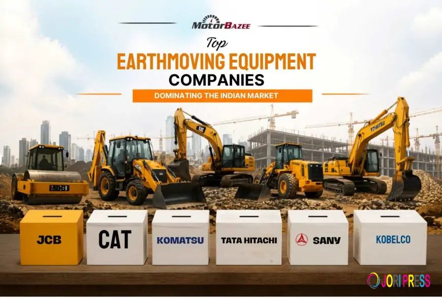 Top Earthmoving Equipment Companies Dominating the Indian Market